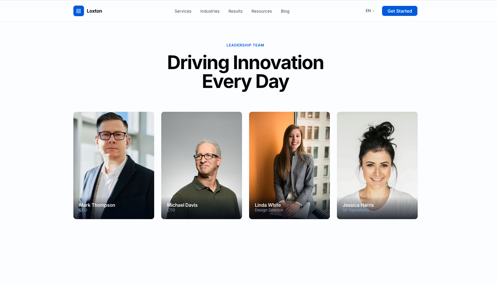Enterprise - Mid-page sections