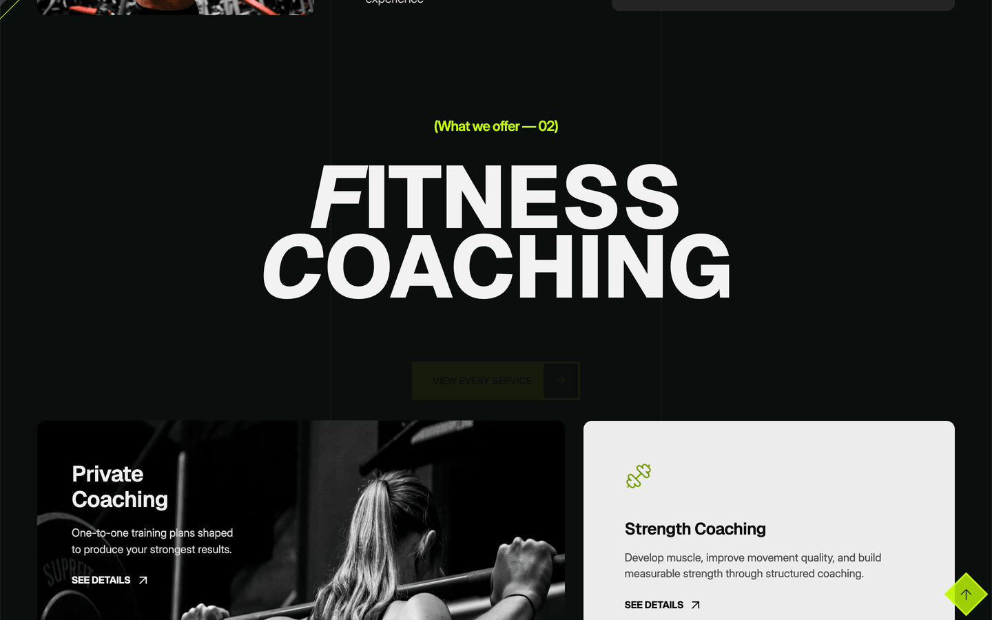 Form Lab - Coaching services