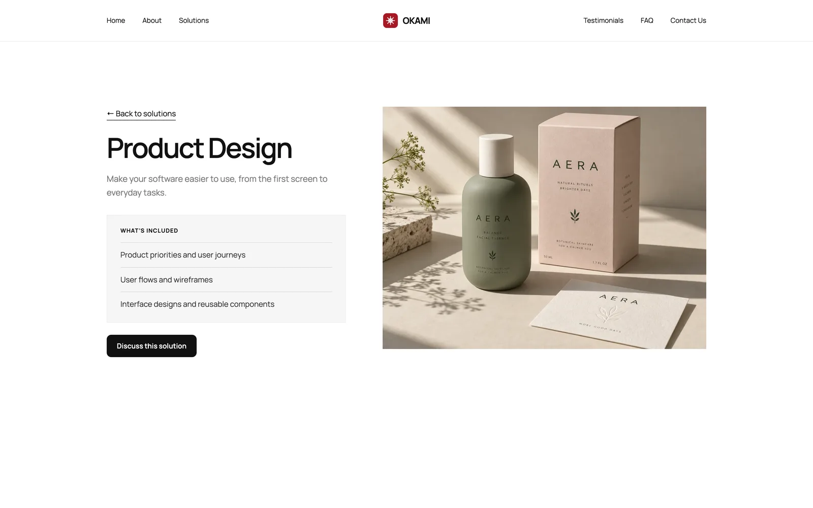 Okami - Solution page