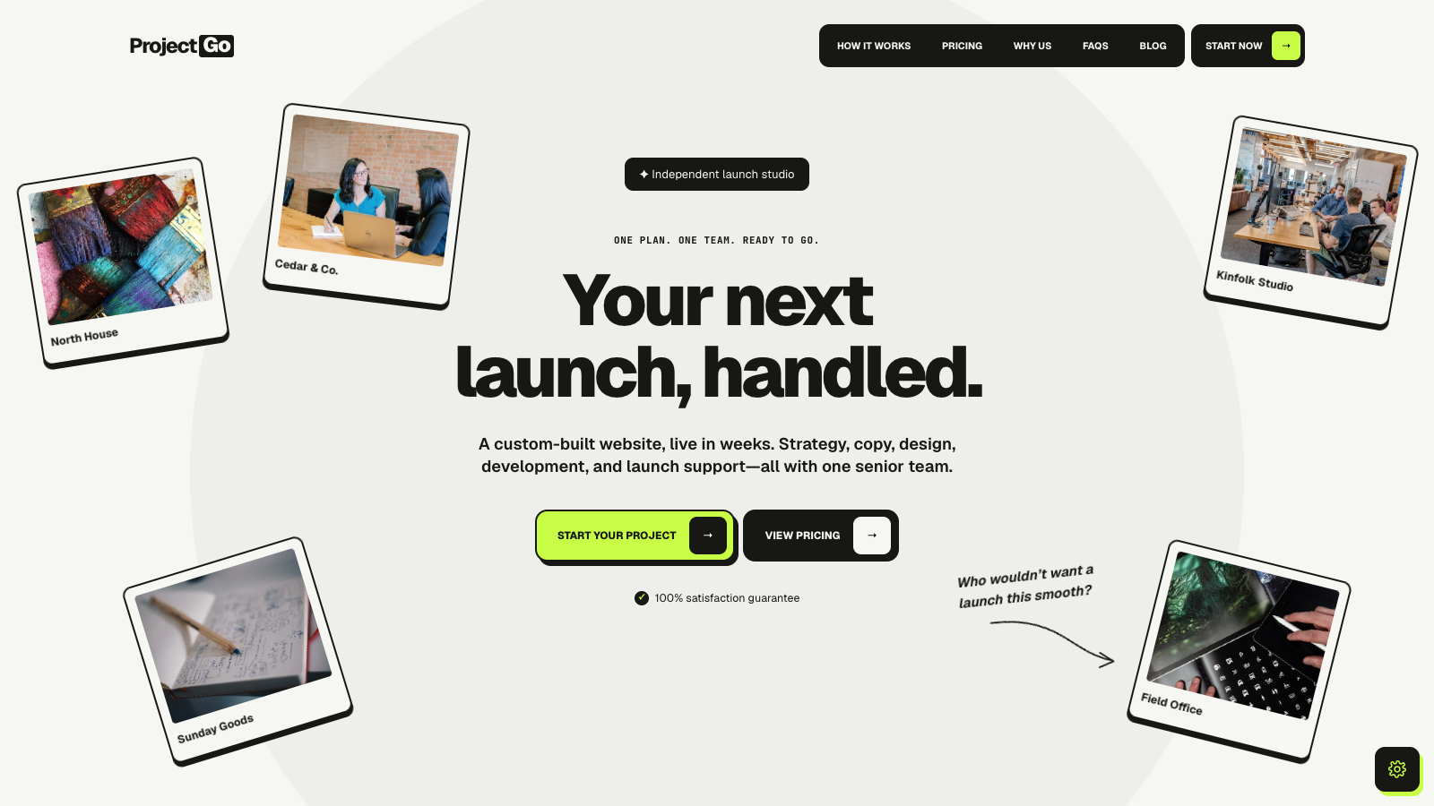 Project Go theme preview