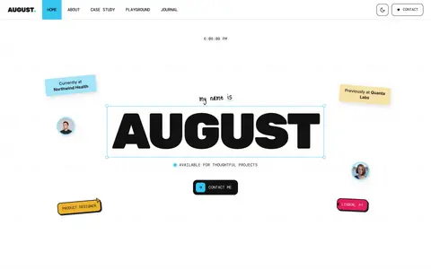 August theme preview