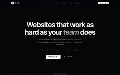 Obsidian theme preview