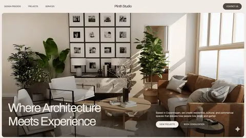 Plinth theme preview