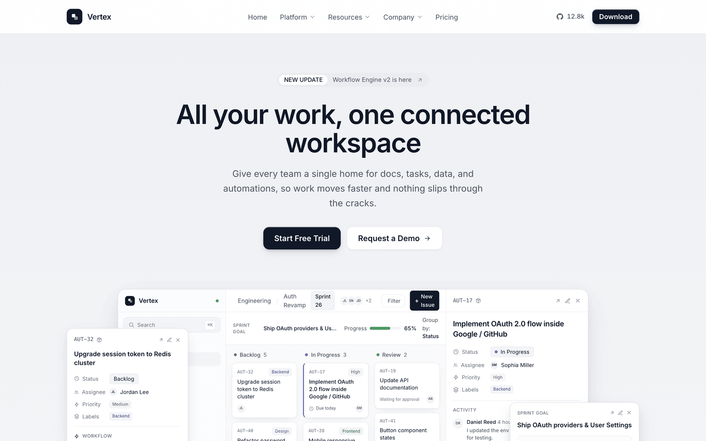 Vertex theme preview